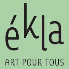 logo ékla sur fond vert